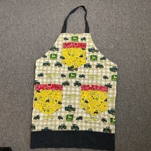 John Deere Handmade Adult One‎ Size Cooking And Baking Apron With Pockets